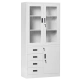 Метален шкаф за документи Comfortino CR-1278 J - сив цвят