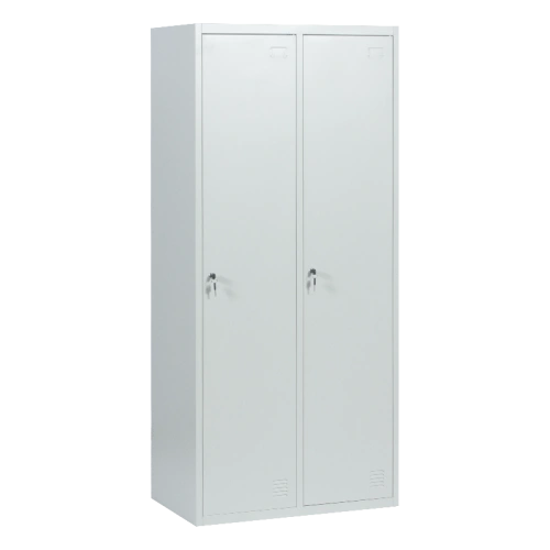Сив метален шкаф Comfortino CR-1292 J - идеален за съблекални ➤ топ цена ➤ sorbe.bg