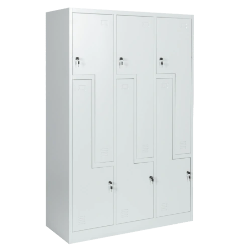 Шкаф за съхранение Comfortino CR-1294 J - метален, сив ➤ топ цена ➤ sorbe.bg