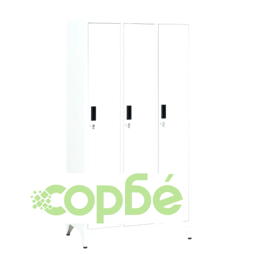 Сив Метален Гардероб Comfortino CR-1295 K ➤ топ цена ➤ sorbe.bg