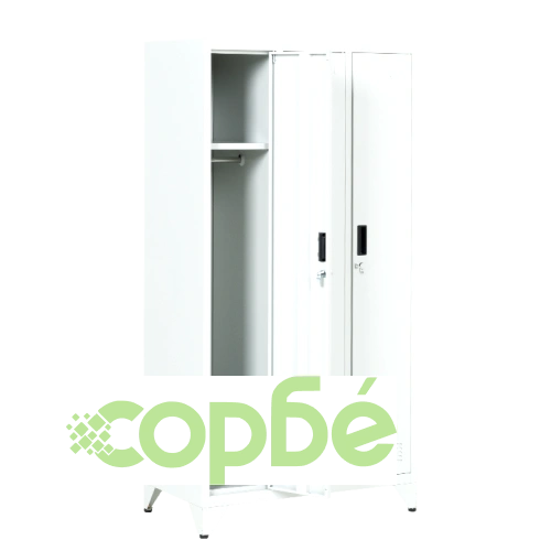 Сив Метален Гардероб Comfortino CR-1295 K ➤ топ цена ➤ sorbe.bg