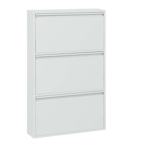 Стилен Метален Шкаф за Обувки Comfortino CR-1228 E J - Сив ➤ топ цена ➤ sorbe.bg
