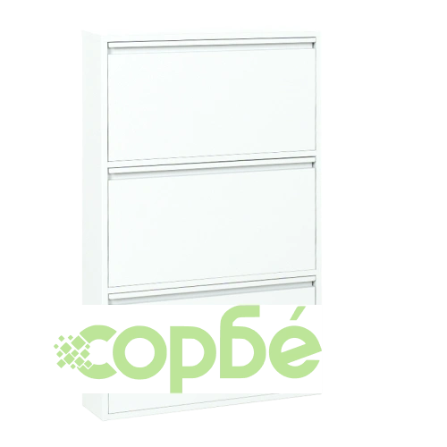 Стилен Метален Шкаф за Обувки Comfortino CR-1228 E J - Сив ➤ топ цена ➤ sorbe.bg
