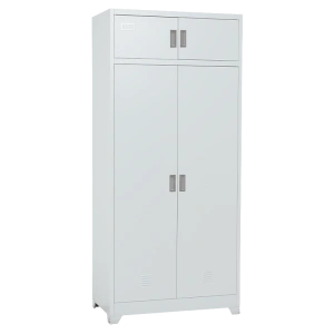 Сив метален шкаф за съхранение Comfortino CR-1229 J