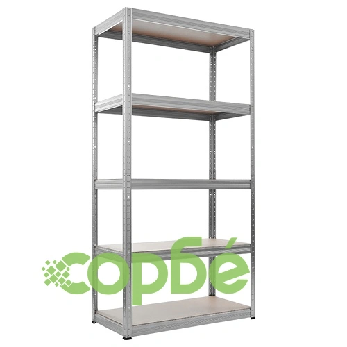 Метален стелаж STAR 180x90x40 см, до 275 кг на рафт - цинк ➤ топ цена ➤ sorbe.bg