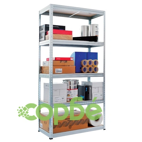 Метален стелаж STAR 180x90x40 см, до 275 кг на рафт - цинк ➤ топ цена ➤ sorbe.bg