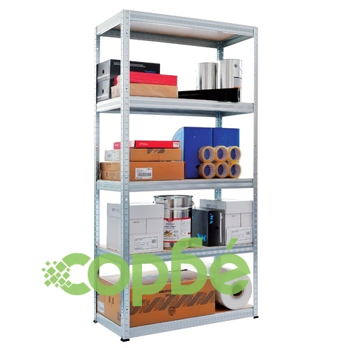 Метален стелаж STAR 213x90x45 см, до 175 кг на рафт - цинк ➤ топ цена ➤ sorbe.bg