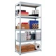 Метален стелаж STAR 213x90x45 см, до 175 кг на рафт - цинк