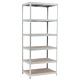 Метален стелаж STAR 213x90x60 см, до 250 кг на рафт - цинк