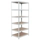 Метален стелаж STAR 213x90x60 см, до 250 кг на рафт - цинк