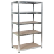 Стелаж от цинк Comfortino CR-1021 - 190х100х40см, 65кг товароносимост