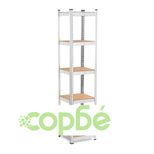Стелаж от цинк Comfortino CR-1022, 180x40x40cm, 70кг носимост/рафт ➤ топ цена ➤ sorbe.bg