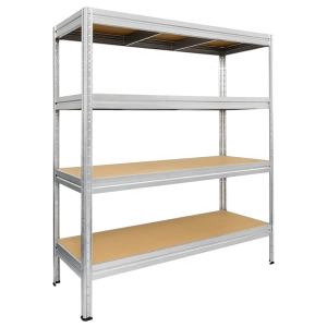 Метален Стелаж Comfortino CR-1024, 168x160x40см, 600кг Товароносимост на Рафт, Цинк