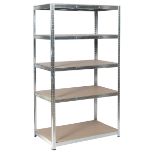 Стелаж от галванизиран метал Comfortino CR-1025, 180x90x40 см, 175 кг товароносимост