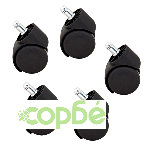 Полипропиленови Колела за Офис Стол - Комплект от 5 ➤ топ цена ➤ sorbe.bg