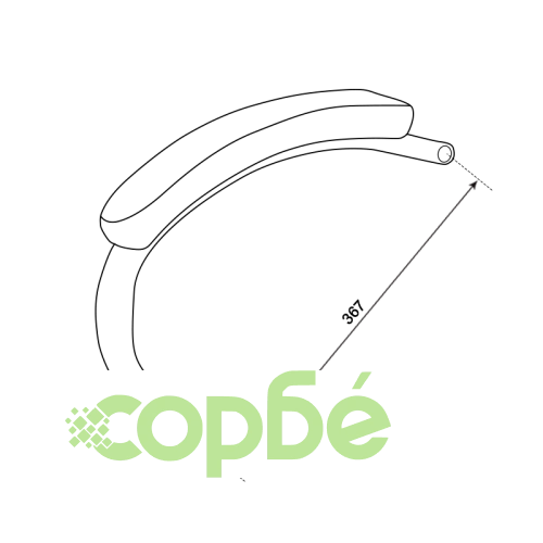 Ляв подлакътник за офис стол 6113-1 ➤ топ цена ➤ sorbe.bg