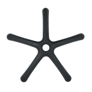 Черна звезда за детски стол от полипропилен, 250 мм