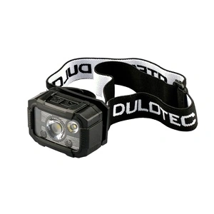 Челник Dulotec BH3R - черен с вградена батерия 1500mAh и сензорно управление