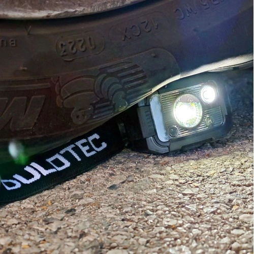 Челник Dulotec BH3R - черен с вградена батерия 1500mAh и сензорно управление ➤ топ цена ➤ sorbe.bg