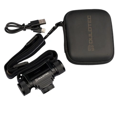 Мощен челник Dulotec H6 Zoom + батерия 3400 mAh, бяла светлина ➤ топ цена ➤ sorbe.bg
