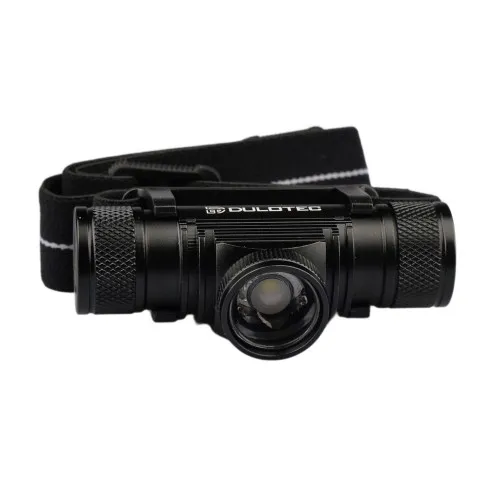 Мощен челник Dulotec H6 Zoom + батерия 3400 mAh, бяла светлина ➤ топ цена ➤ sorbe.bg