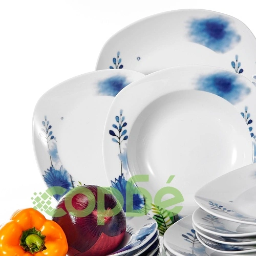 Сервиз 18 части Блу Флауър ➤ топ цена ➤ sorbe.bg
