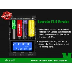Зарядно устройство Vapcell S4 Plus V3.0 