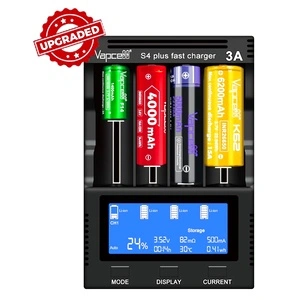Зарядно устройство Vapcell S4 Plus V3.0 