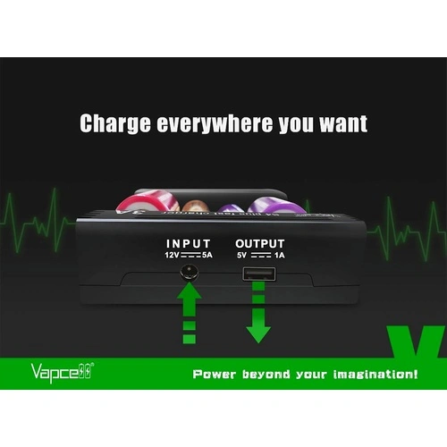 Зарядно устройство Vapcell S4 Plus V3.0 ➤ топ цена ➤ sorbe.bg