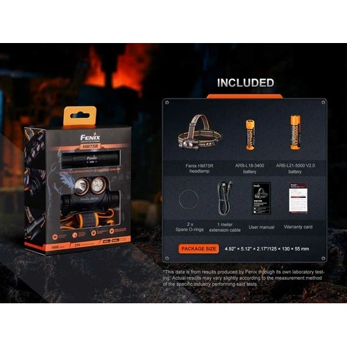 Челник Fenix HM75R LED Power Xtend System ➤ топ цена ➤ sorbe.bg