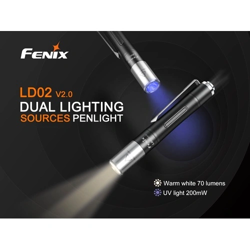 Фенер Fenix LD02 V2.0 LED ➤ топ цена ➤ sorbe.bg