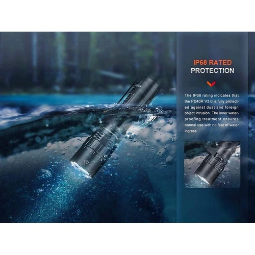 Фенер Fenix PD40R V3.0 LED ➤ топ цена ➤ sorbe.bg