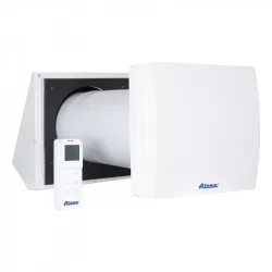 Вентилация с керамичен рекуператор за помещения до 35 кв.м. SMART Wall 150-60 с LCD панел