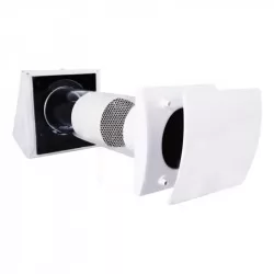 Вентилация с керамичен рекуператор за помещения до 35 кв.м. Duplex WALL 150-60