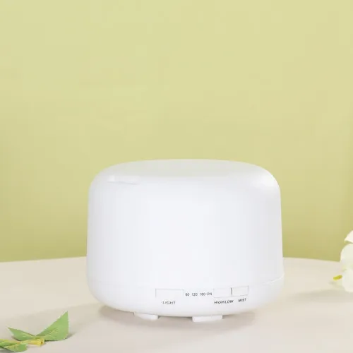 Овлажнител и ароматизатор 500ml капацитет, без тампон, с таймер, LED осветление и дистанционно управление  ➤ топ цена ➤ sorbe.bg