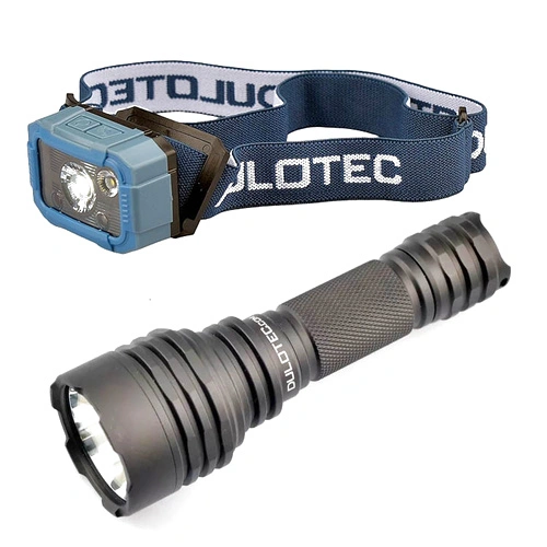 Фенер Dulotec Convoy C8+ за карабина и Челник Dulotec BH3R ➤ топ цена ➤ sorbe.bg