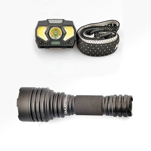 Фенер Dulotec Convoy C8+ Gen2 UNI до 800 метра с SFT40 диод и Челник Dulotec BH1