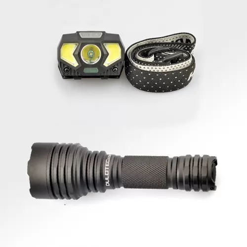 Фенер Dulotec Convoy C8+ Gen2 UNI до 800 метра с SFT40 диод и Челник Dulotec BH1 ➤ топ цена ➤ sorbe.bg