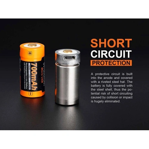 Батерия Fenix ARB-L16-700UP - 16340 700mAh ➤ топ цена ➤ sorbe.bg