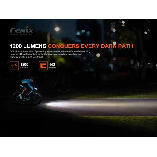 Велосипеден фар Fenix BC21R V3.0 LED ➤ топ цена ➤ sorbe.bg