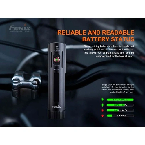 Велосипеден фар и стоп Fenix BC26R LED + Fenix BC05R V2.0 – ПОДАРЪЧЕН КОМПЛЕКТ ➤ топ цена ➤ sorbe.bg
