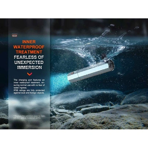 Ежедневен фенер Fenix E-CP с функция външна батерия ➤ топ цена ➤ sorbe.bg