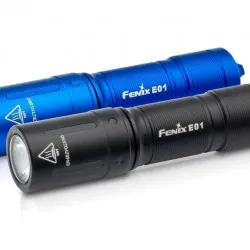 Фенер Fenix E01 V2.0 LED - син