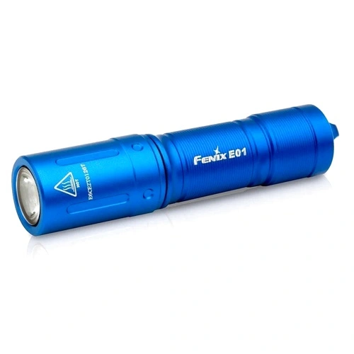 Фенер Fenix E01 V2.0 LED - син ➤ топ цена ➤ sorbe.bg