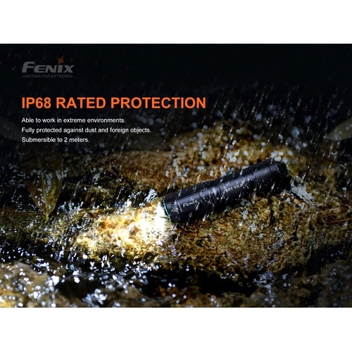 Фенер Fenix E01 V2.0 LED - черен ➤ топ цена ➤ sorbe.bg