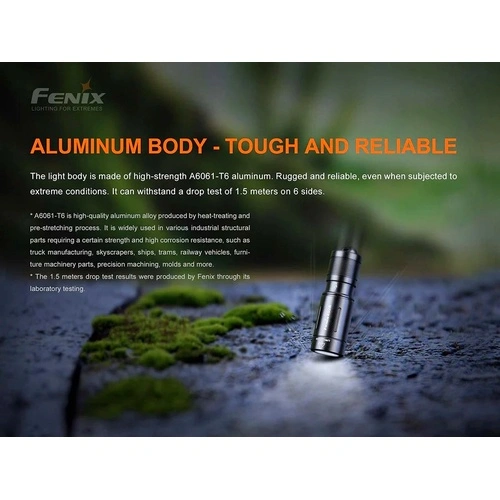 Фенер Fenix E02R LED - черен ➤ топ цена ➤ sorbe.bg