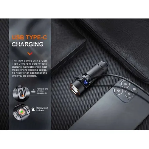 Фенер Fenix E18R V2.0 в подаръчна кутия ➤ топ цена ➤ sorbe.bg