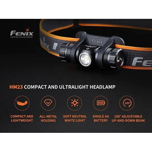 Челник Fenix HM23 LED ➤ топ цена ➤ sorbe.bg