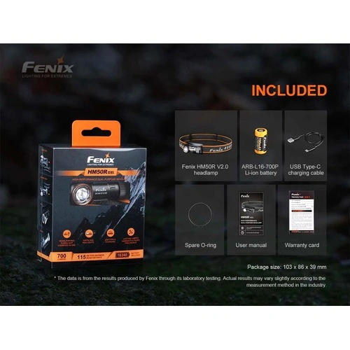 Челник Fenix HM50R V2.0 LED ➤ топ цена ➤ sorbe.bg