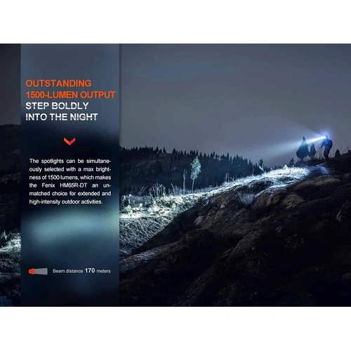 Челник Fenix HM65R-DT LED – замъглено лилав ➤ топ цена ➤ sorbe.bg